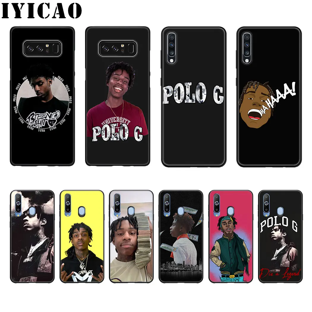 Rapper Polo G Soft Silicone Case for Samsung Galaxy Note 8 9 10 Plus A50s A40s A30s A20s A10s TPU Cover |