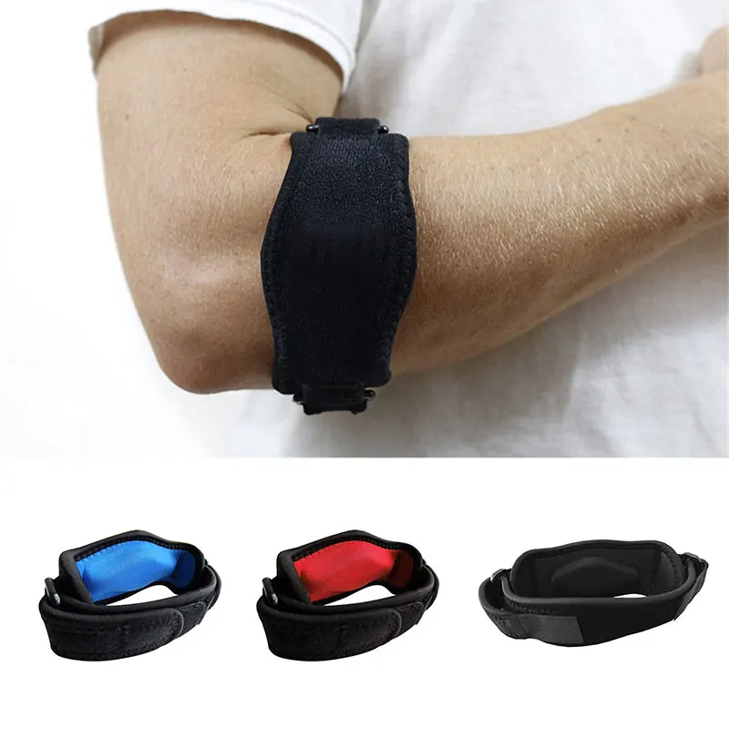 Adjustable Tennis Elbow Support Brace Sleeves Guard Arm Pad Golfer's Strap Elbow Bandage Wrap Gym Sports Safety Pad elbow brace,elbow strap,elbow pads