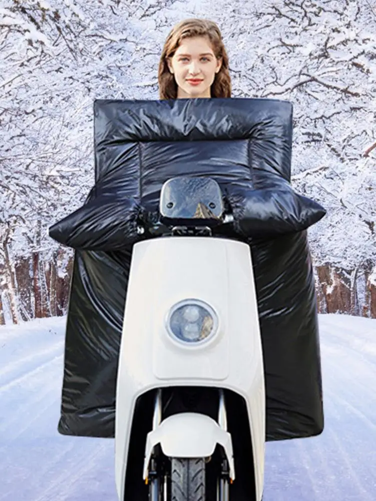Теплый чехол для скутера водонепроницаемый Бархатный Чехол на лобовое стекло