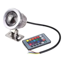 Подводный Точечный светильник светодиодный подводный светильник экологичный прочный энергосберегающий RGB AC/DC12V водонепроницаемый аквариум