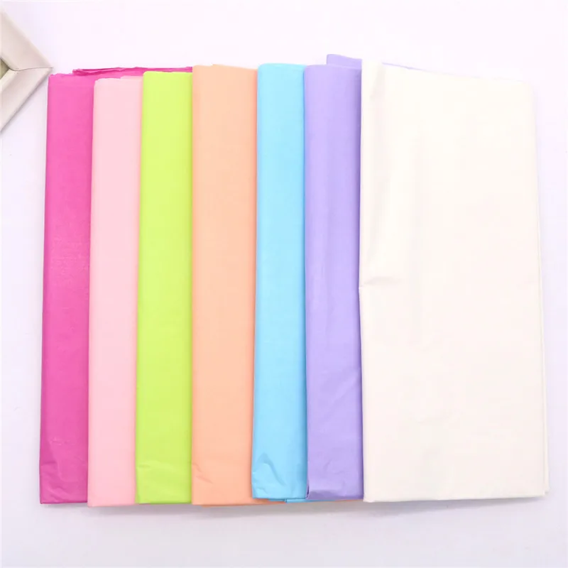 Carta Vellina Multicolore 100 Fogli – 50x70 Cm – 10 Colori Assortiti Per Confezioni Regalo E Art & Craft - 4