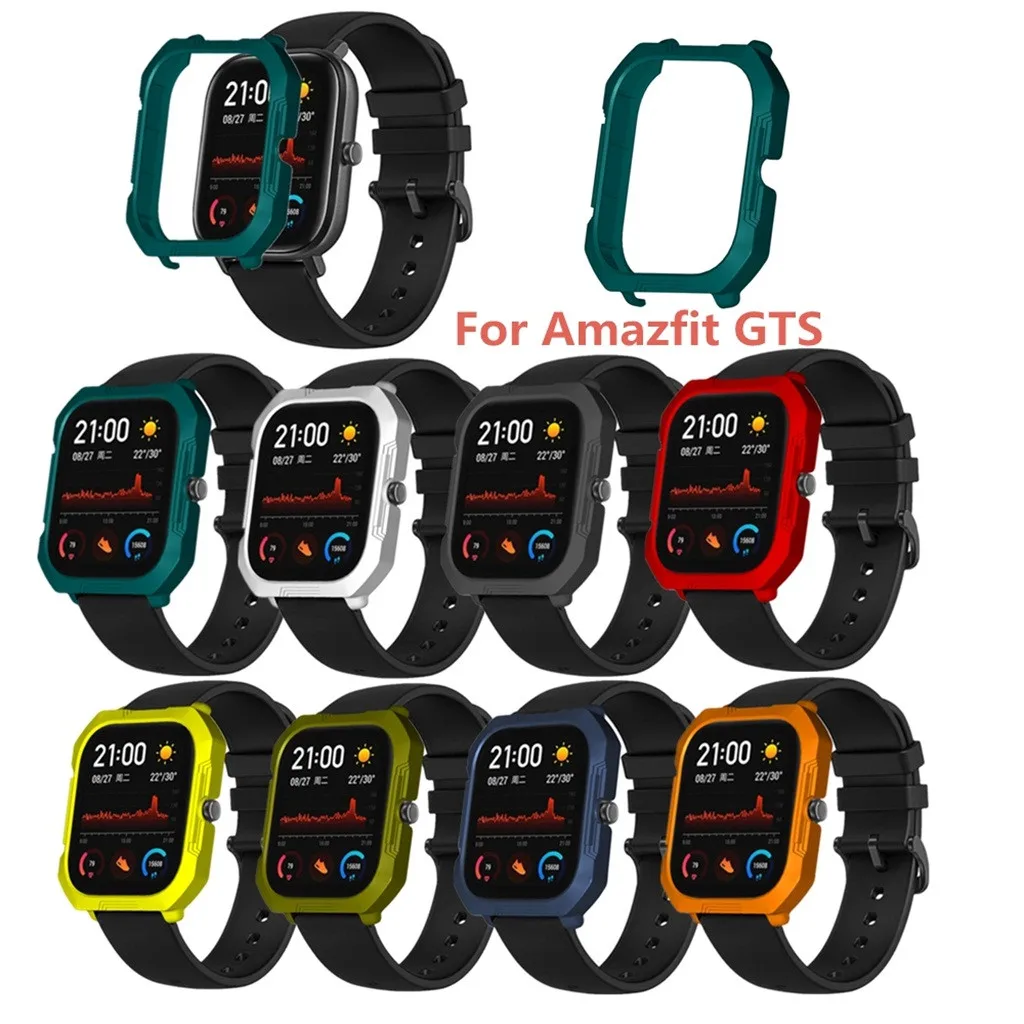 45 # PC ремешок для часов чехол рамка оболочка протектор Замена xiaomi Huami Amazfit GTS умные