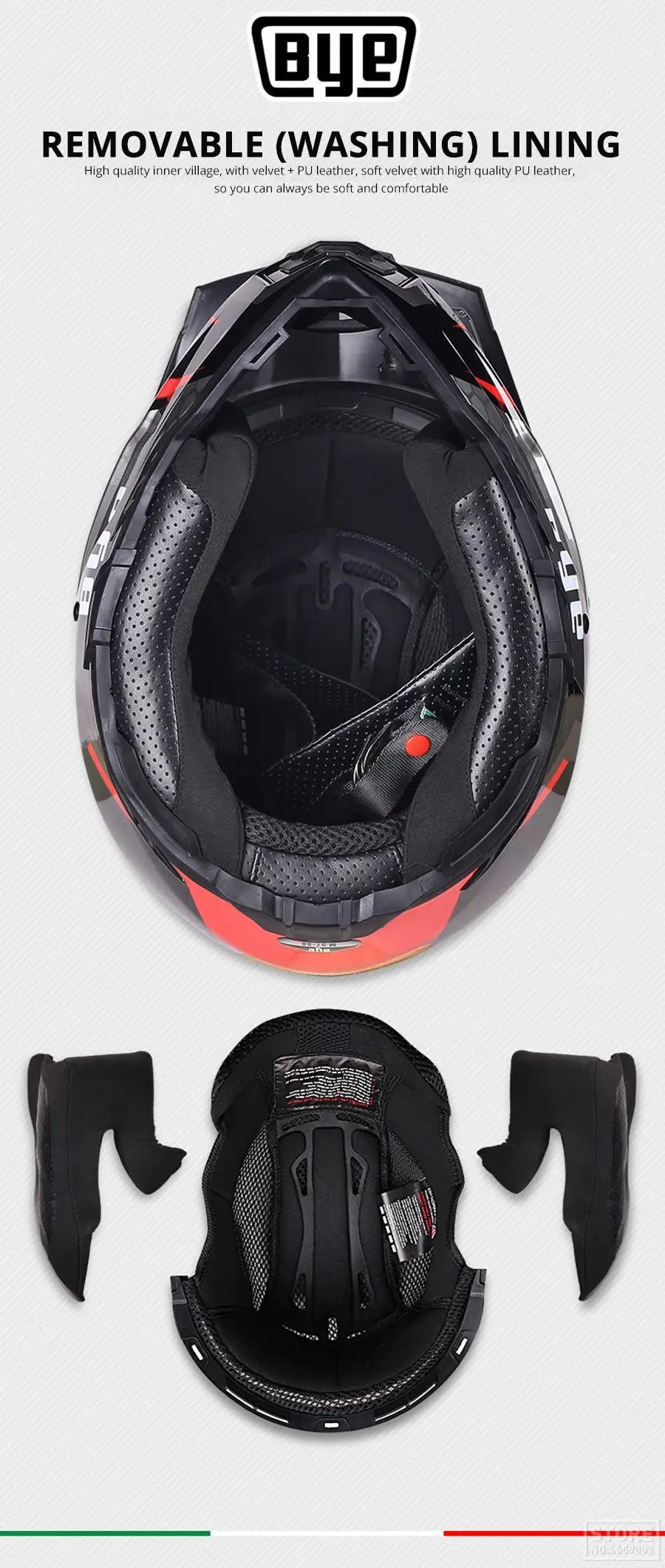 BYE moto rcycle шлем moto cross шлем casco moto rbike гоночный Мото шлем Байкер Полнолицевые Шлемы ECE DOT сертификация
