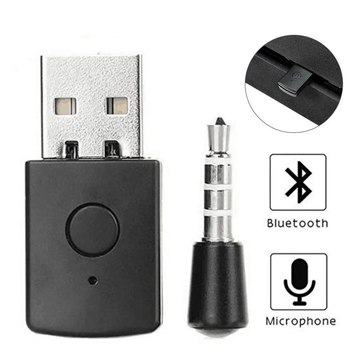 USB адаптер FORNORM 3 5 мм Bluetooth 4 0 Dongle EDR для PS4 стабильная производительность гарнитуры