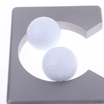 

Travel Golf Putter Putting Gift Set Kit With Putting Cup Hole 2 Balls Gift