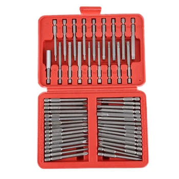

50Pcs Screwdriver Bit Set Security Bit Set Extra Long Magnetic Driver Kit
