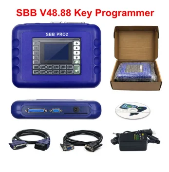 SBB Pro2 V48.88 SBB PRO2 ключ программист V48.99 V48.88 V46.02 Мини Zed-Bull транспондер чип ключ Cloner ZEDBULL OBD2 ключ производитель крышка большинство автомобилей - Цвет: SBB Pro2 V48.88