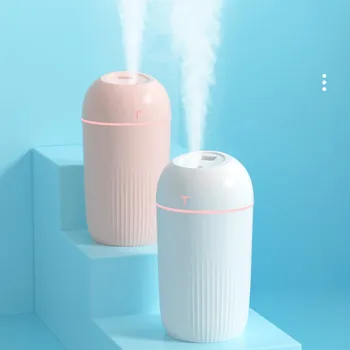 

Large-Capacity USB Humidifier Home Car Office Water Replenishment Atomizer Night Light Plug-in Model Without Battery