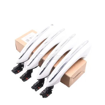 

Car White Front Left Door Handle For BMW 7 Series F01 F02 F03 730d 730i 740d 740i 750i 760i 51217231931