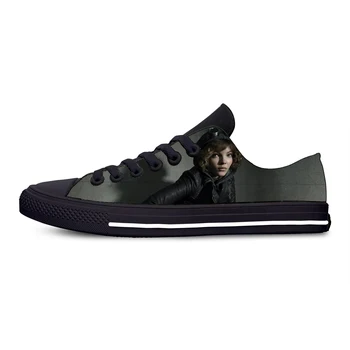 

Gotham DC TV Show Hot Cool Fashion Casual Canvas Shoes Low Top Breathable Lightweight Sneakers 3D Print For Men Women Catwoman