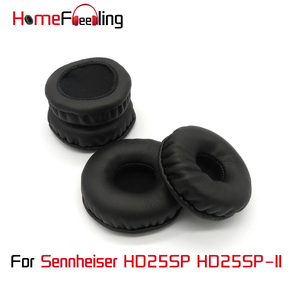 

Homefeeling Ear Pads For Sennheiser HD25SP HD25SP-II Earpads Round Universal Leahter Repalcement Parts Ear Cushions