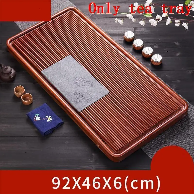 MODEL A Сервир стол Dienbladen Juego De Bandeja набор сервировочный Te Chino Keukenhulpjes дерево Gongfu кунг-фу держатель китайский чайный поднос - Цвет: MODEL A