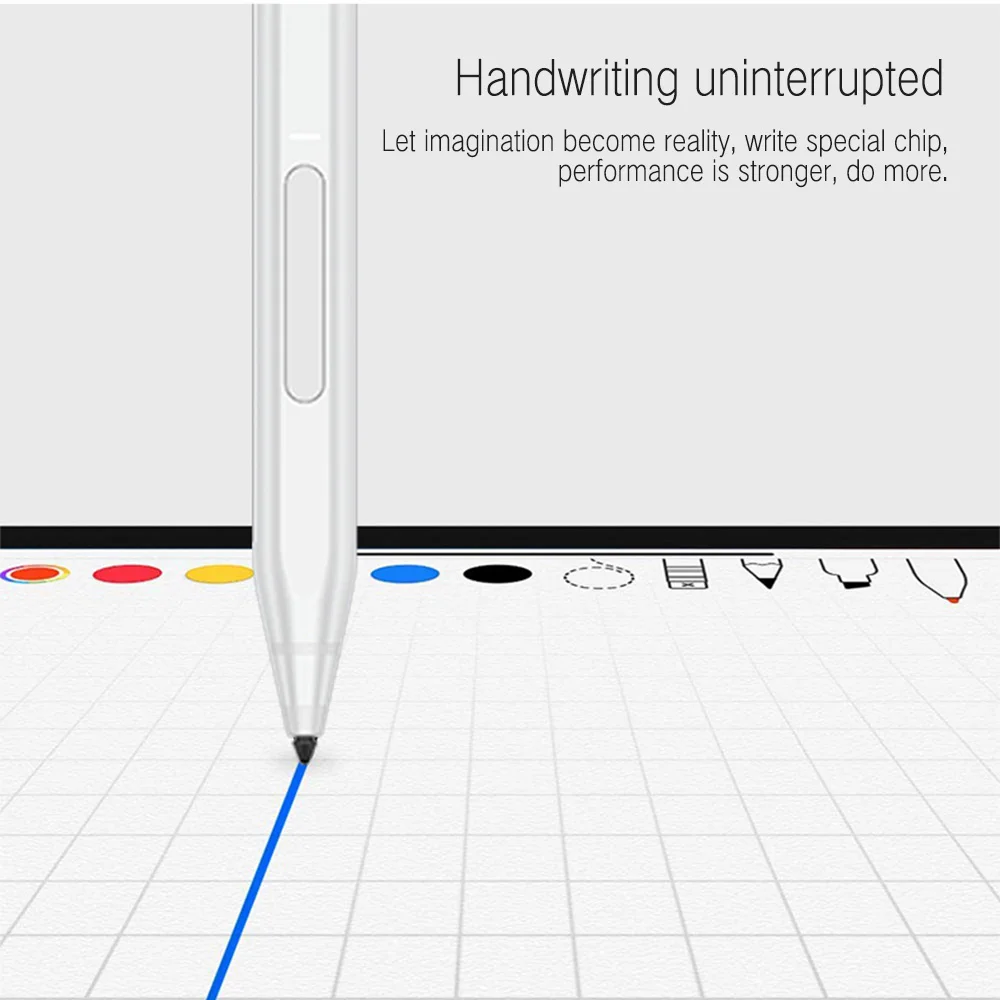 Magnetic Attraction Stylus Pen For Surface Pro 5 6 7 Surface GO Book Laptop For Microsoft Surface Series Pen with LED Indicator (2)
