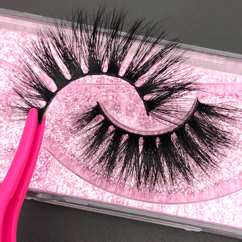 

5D mink lashes strips Natural 3D Russian Volume Faux Eyelashes Individual Cluster Lashes Makeup Cilia
