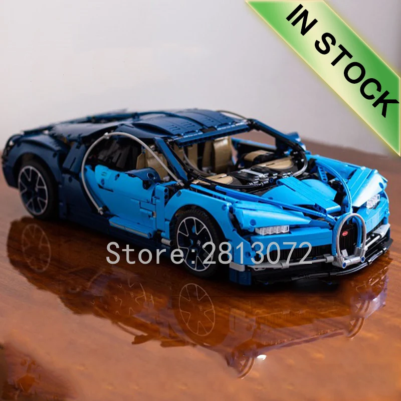 20086 Supercar Bugattis Blue Technic 42083 3625 шт Chiron модель автомобиля строительные блоки кирпичи игрушки