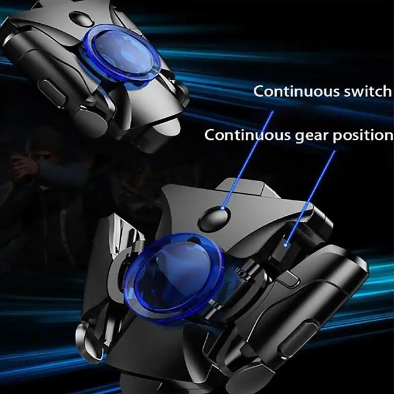VODOOL JS30 Universal Game Joystick Gamepad For PUBG Mobile Gaming Fire Trigger Button L1 R1 Shoote