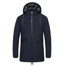 Новинка, зимний пуховик, пальто для мужчин, повседневное, спортивное, ветрозащитное, противоугонное, на молнии, с карманами, длинное пальто для мужчин, Kleding Doudoune Homme