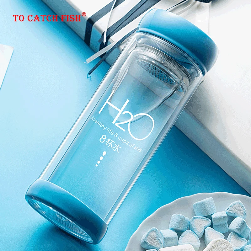 double wall glass thermos