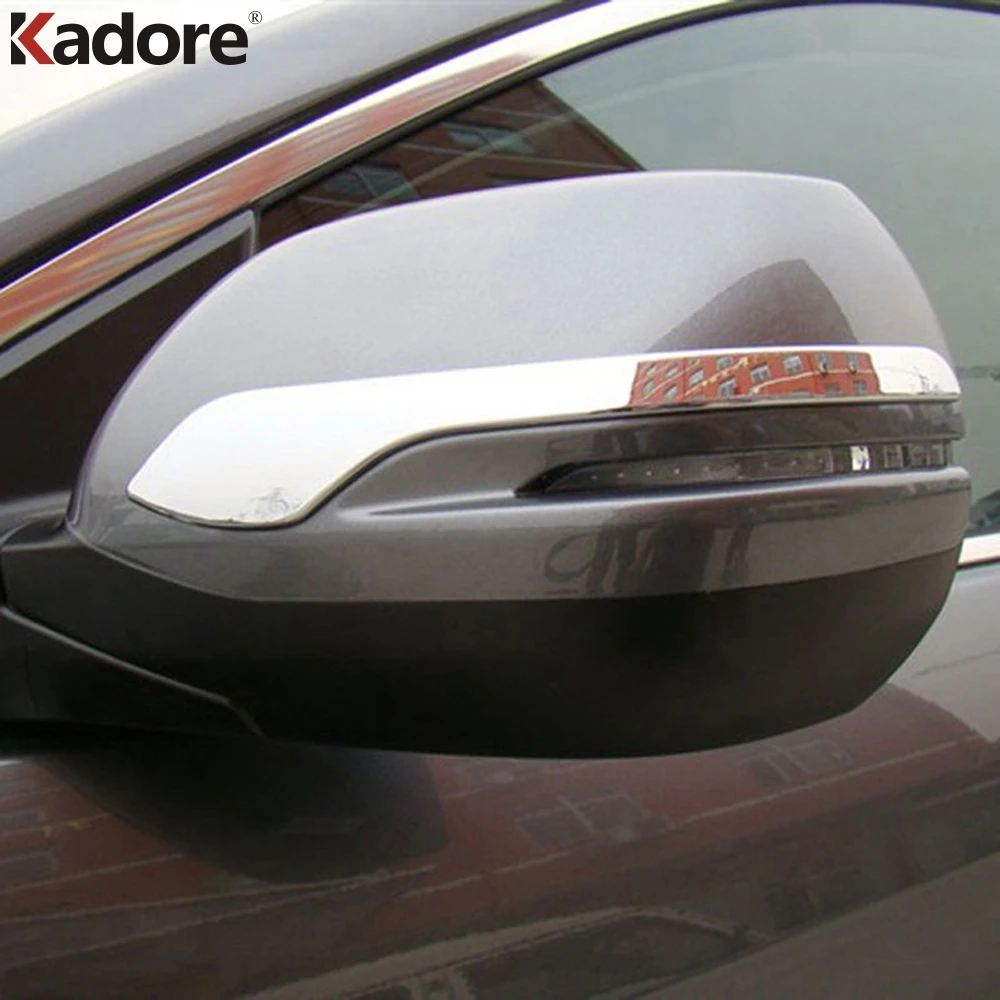 Накладка на зеркало заднего вида для Honda CRV C RV 2012 2019 хромированная дверь ABS задний