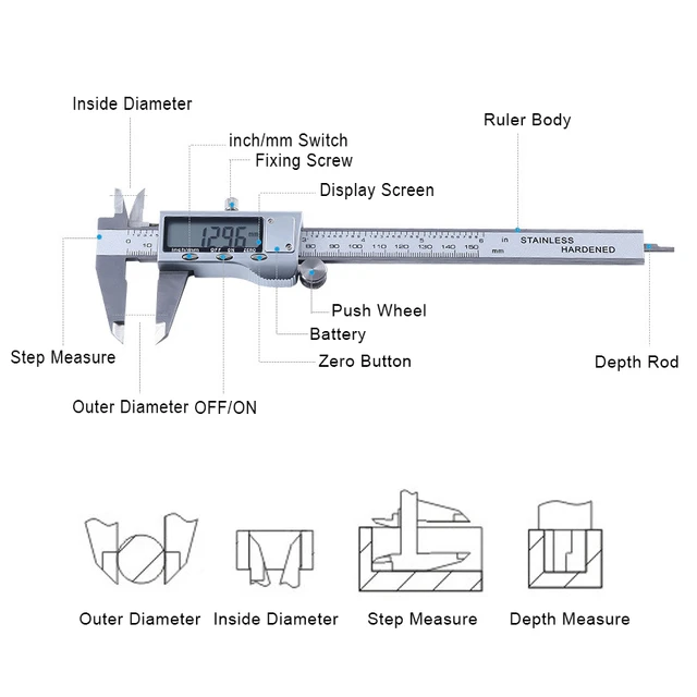 Vernier Caliper Diagram