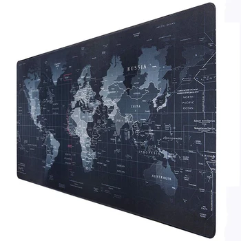 

Mouse Pad Gamer Keyboard Mousepad Large Mouse Mat Silicone Gel Soft World Map Gaming Mouse Pad Extended XXL Rubber Cushion Pads