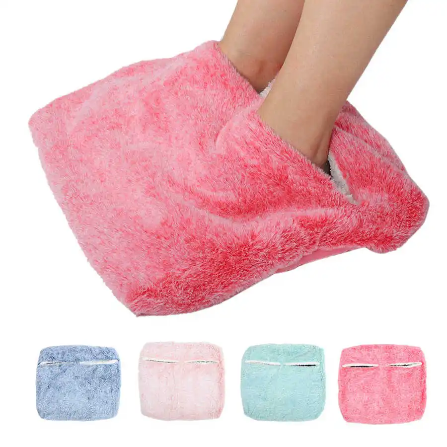 

USB Electric Heating Foot Warmer Winter Home Office Warm Keeping Heat Soft Foot Cushion Feet Warmer