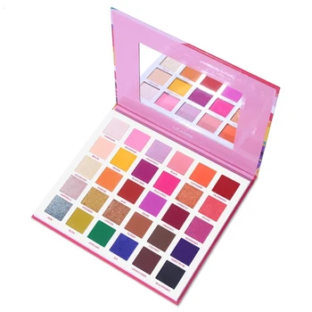 

30 Color Eyeshadow Palette Long-lasting Waterproof Shimmer Matte Eye Shadow Facial Cosmetics Makeup Supplies