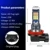 2шт H8 H11 H16 Светодиодные Лампы Led 9005 9006 3030 24 SMD Авто Передняя Противотуманная фара Светодиодные Лампы Фар H3 H4 H7 Автомобиль СВЕТОДИОДНЫЕ Противотуманные Фары DC 12v
