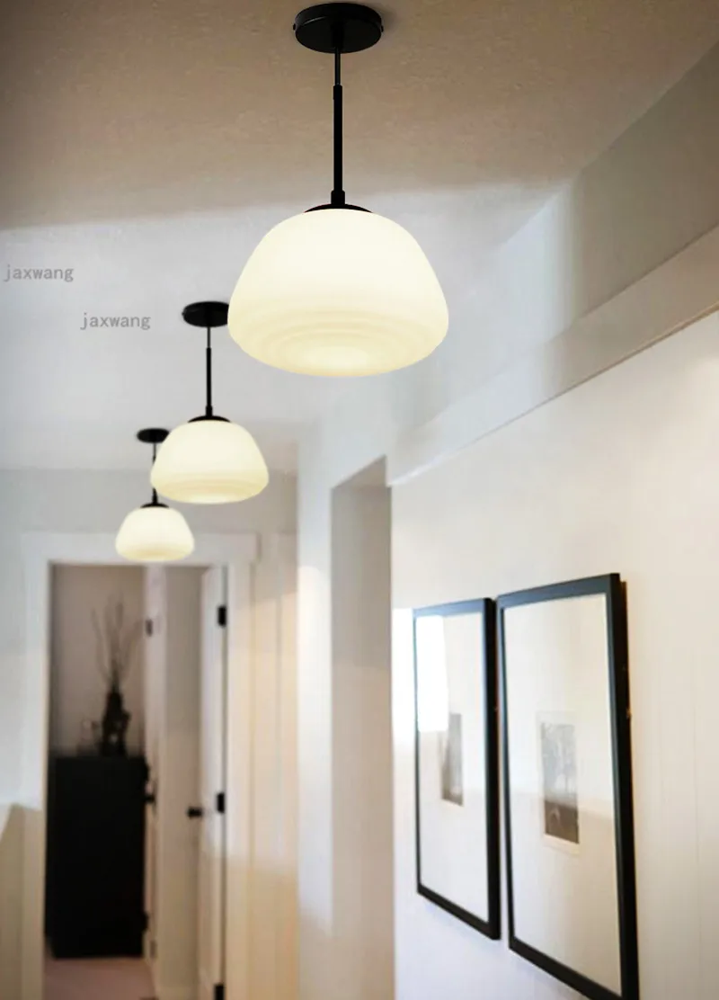 Современное светодиодное стекло до светильники Nordic подвесное украшение для дома лампы Кухня аксессуары JW постмодернистские подвесная световая балка подвесной светильник