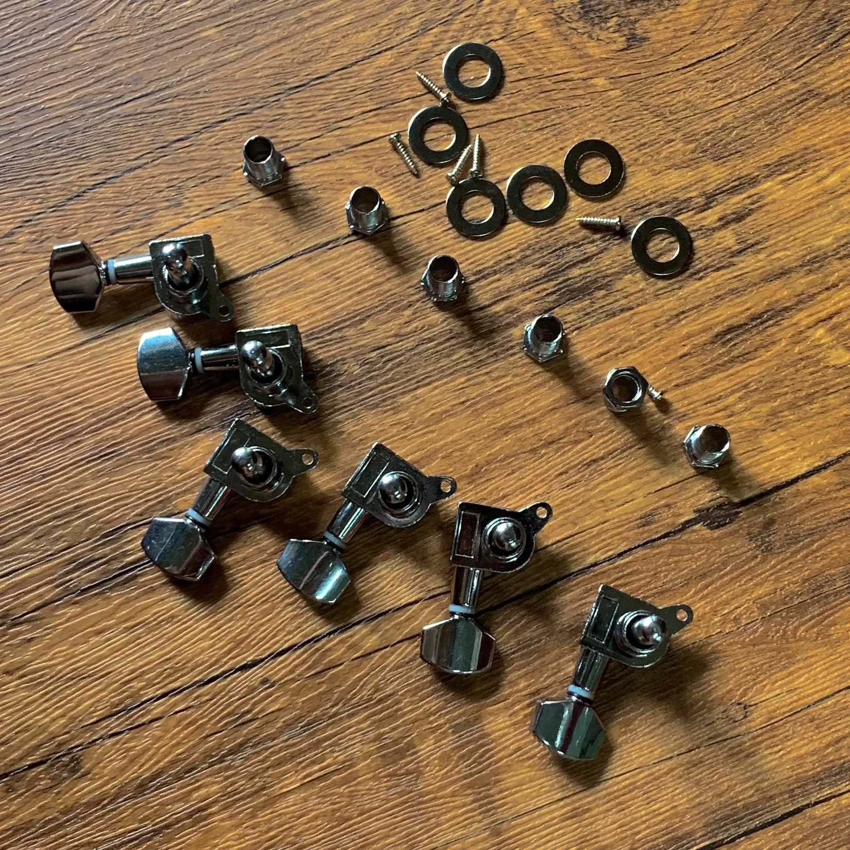 6pcs Guitar Sealed Peg Tuning Pegs Key Tuner Machine Head For Acoustic