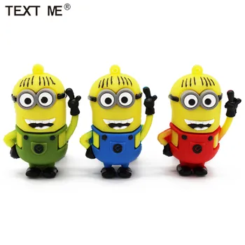 

TEXT ME usb2.0 cute Cartoon character usb flash drive usb 2.0 4GB 8GB 16GB 32GB gift 64GB pendrive