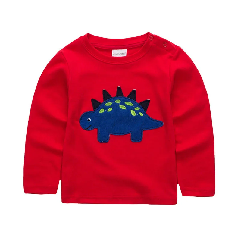 Г. Футболка для мальчиков футболка с динозавром детская футболка детская одежда Koszulki Meskie Осенние Топы, футболки для маленьких мальчиков, футболка Enfant Garcon - Цвет: T7314 dinosaur