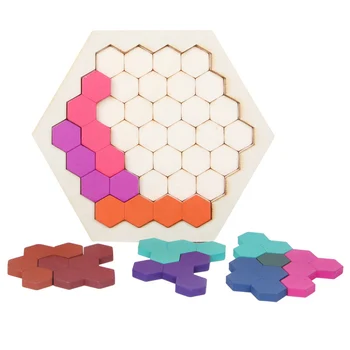 

2020 New Wooden Puzzles Toy for Kids Geometry Logic Puzzle Children Educational Toy Intelligence Training