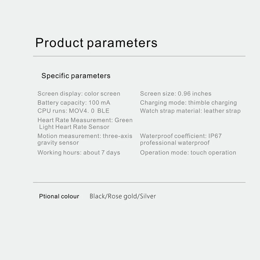 Смарт-часы для женщин водонепроницаемый монитор сердечного ритма Bluetooth для Android IOS фитнес-браслет умные часы