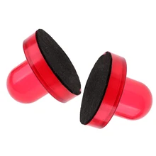 2 шт 67 мм воздушный Хоккей Черный фетр толкатели Вратарские ручки весла молоток сцепление