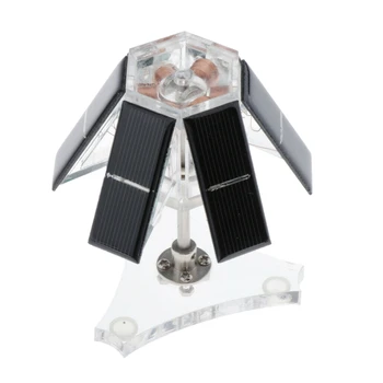 

Solar Magnetic Levitation Motor 6-Panels Levitating Educational Model Vertical Stand