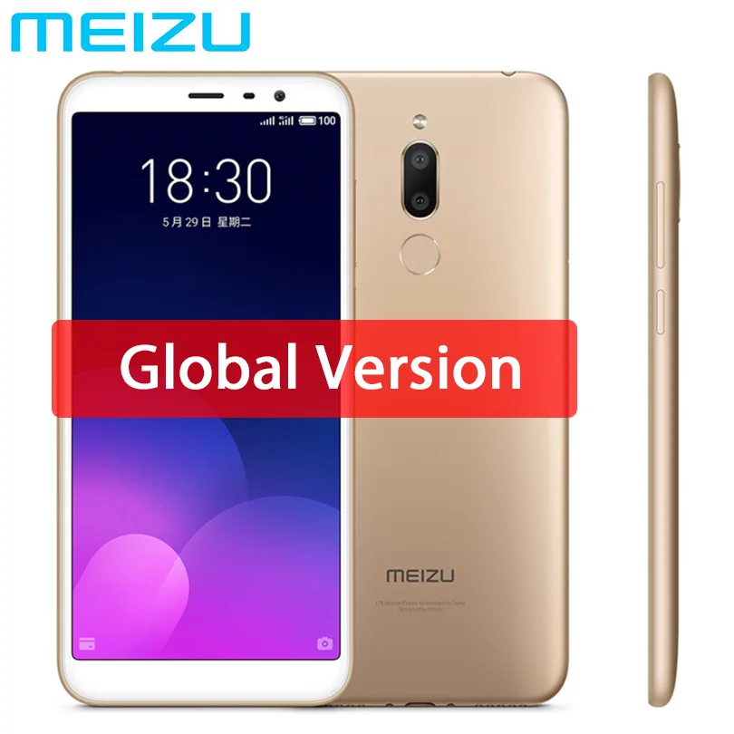 Глобальная версия MEIZU 6T MEILAN m6t 4G LTE 16/32 Гб ПЗУ Восьмиядерный 5 7-дюймовый IPS экран