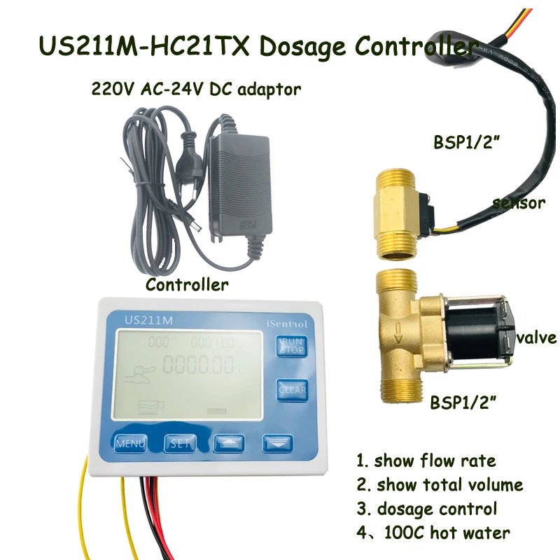100C US211M-HC21TX дозировка машина количественный контроллер датчик счетчика расхода