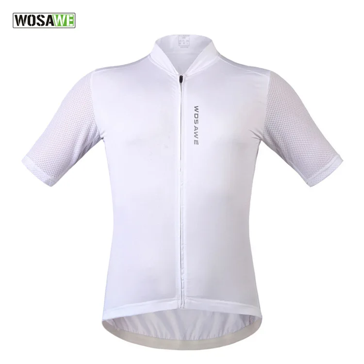 

WOSAWE Skeleton Cycling Jersey Polyester Quick Dry Short Sleeve Bike Jersey Mallot Ciclismo Hombre Verano