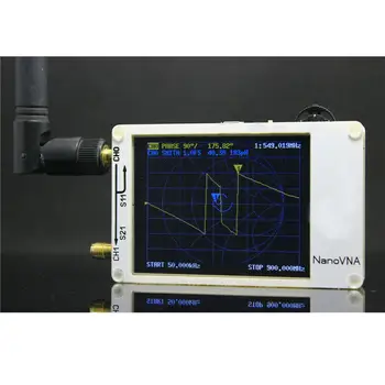

Professional LCD Digital 2.8Inch LCD NanoVNA VNA HF VHF UHF UV Vector Network Analyzer Antenna Analyzer with PC Software Battery