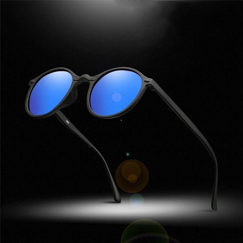 Seemfly TR90, солнцезащитные очки, модные, Круглые, поляризационные линзы, Ретро стиль, для мужчин и женщин, уф400, солнцезащитные очки, Oculos Gafas De Sol