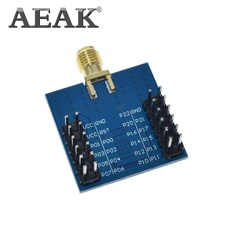 AEAK Zigbee CC2530 Zigbee модуль UART Беспроводная основная плата макетная плата CC2530F256 беспроводной модуль последовательного порта 2,4 ГГц