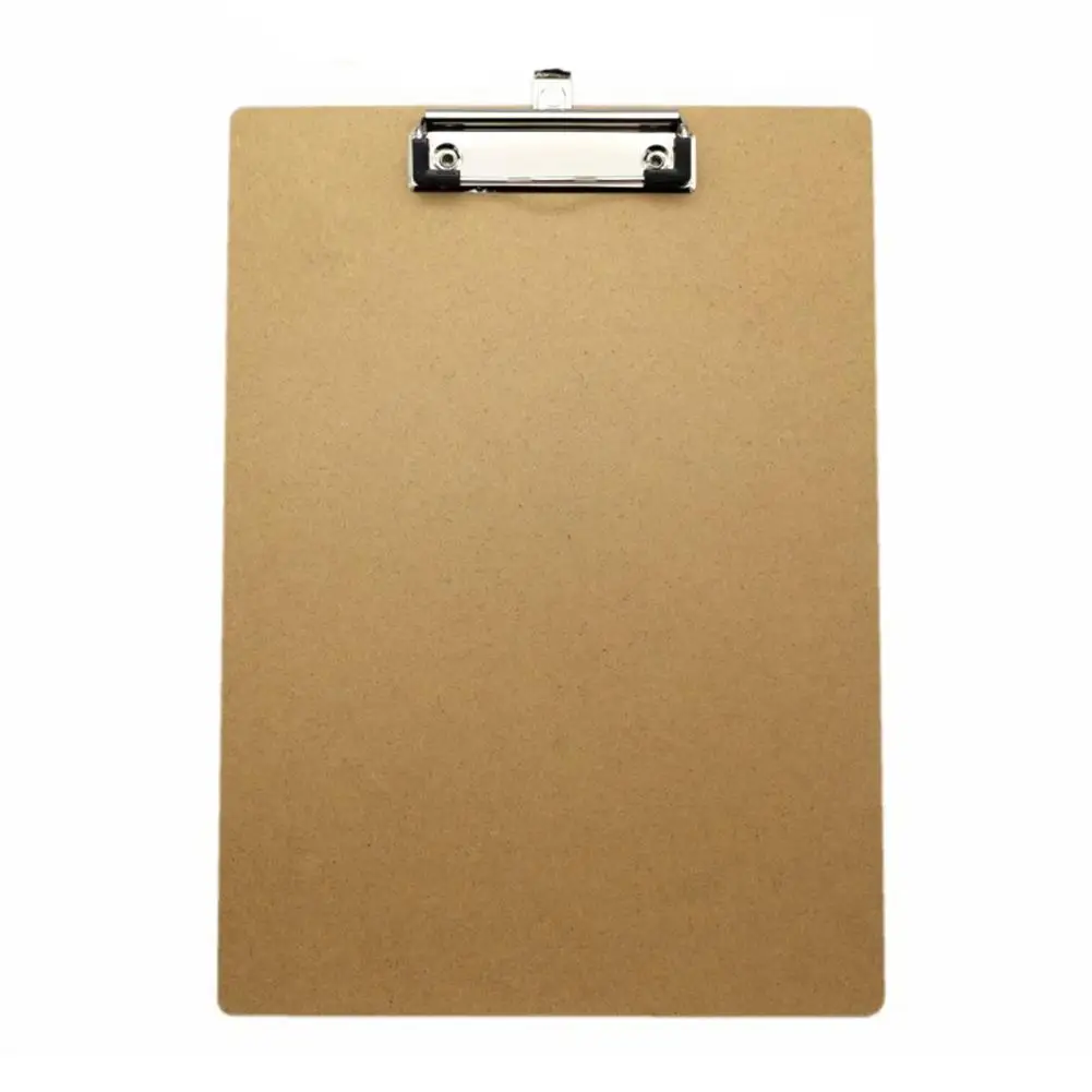 

DishyKooker A4 Ticket Menu Splint A4 Wood Clip Folder Office Folder Note Folder