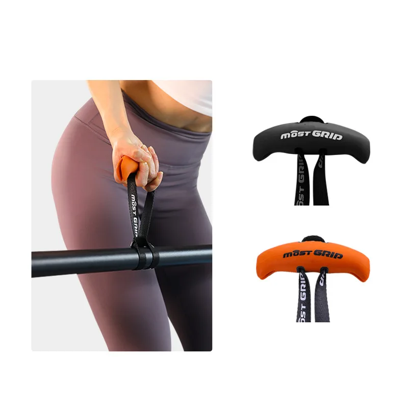 TPE Arc Grip Fitness Band Handle Exercise Pull Up Strength Training