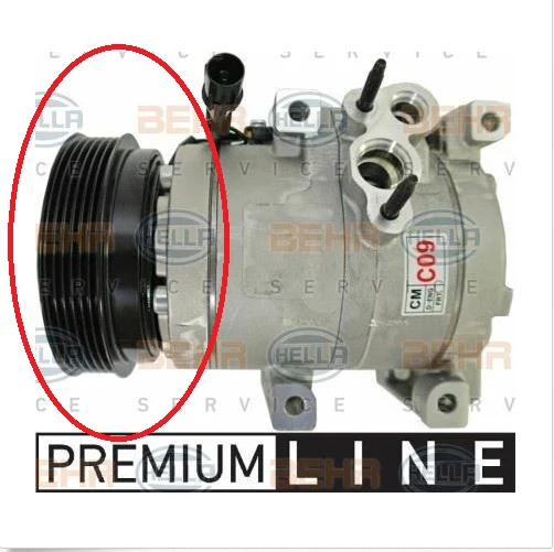 

Clutch ac compressor clutch for Hyundai SANTA FE SANTAFE II CM 2.2 977012B400 977012B450 97701-2B400