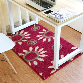 

Flower Door Mats Washable Table Mats Kitchen Area Rug Water Absorption Floor Carpet Table Chair Rugs Living Room Decor Mat