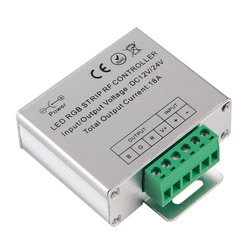 Тачскриновый планшетный компьютер RGB контроллер DC12V 24V Беспроводной светодиодный пульт дистанционного управления RF сенсорный Панель светодиодный диммер RGB пульт дистанционного управления