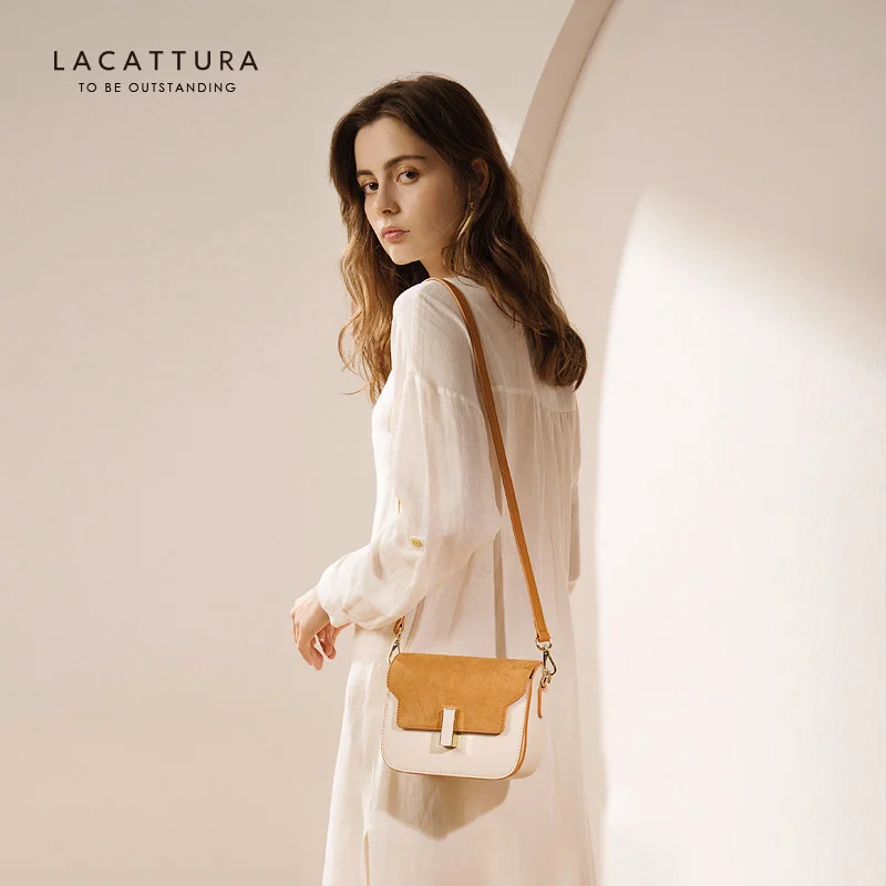 LACATTURA 2019 маленькая дизайнерская бархатная сумка женская на плечо мессенджер