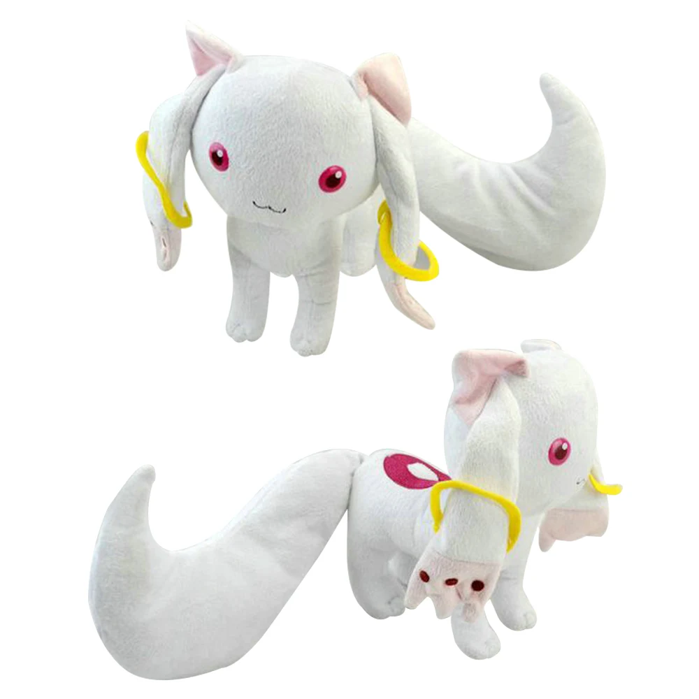 Кукла Puella Magi Madoka Magica Magic Kyubey плюшевая игрушка кошка Qbay мягкая набивная кукла