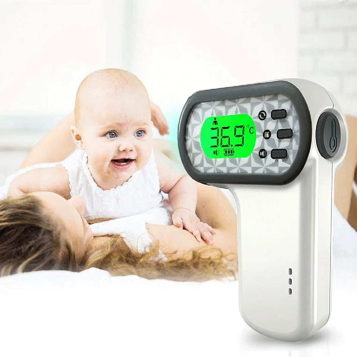 

Multi-purpose Infrared Thermometer Digital Non-contact Forehead Temperature Gun With memory function Body mode and object mode